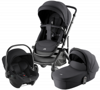 Комплект 3в1 коляска SMILE 5Z, Стиль | Карбоновый + автокресло BABY-SAFE CORE Космический чёрный Комплект 3в1 коляска SMILE 5Z, Стиль | Карбоновый + автокресло BABY-SAFE CORE Космический чёрный