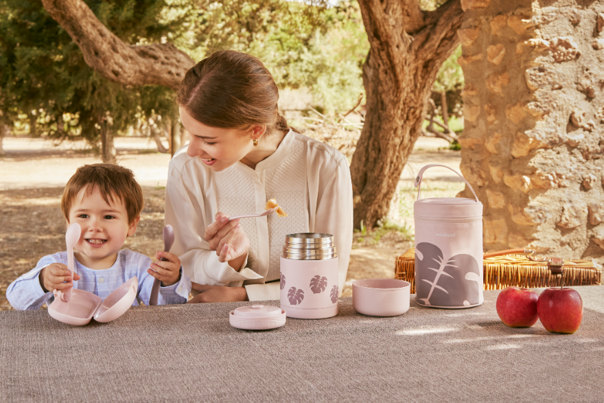 Детский термос для еды Miniland Terra Thermos 600 мл. Фото №3 Детский термос для еды Miniland Terra Thermos 600 мл. Фото №3