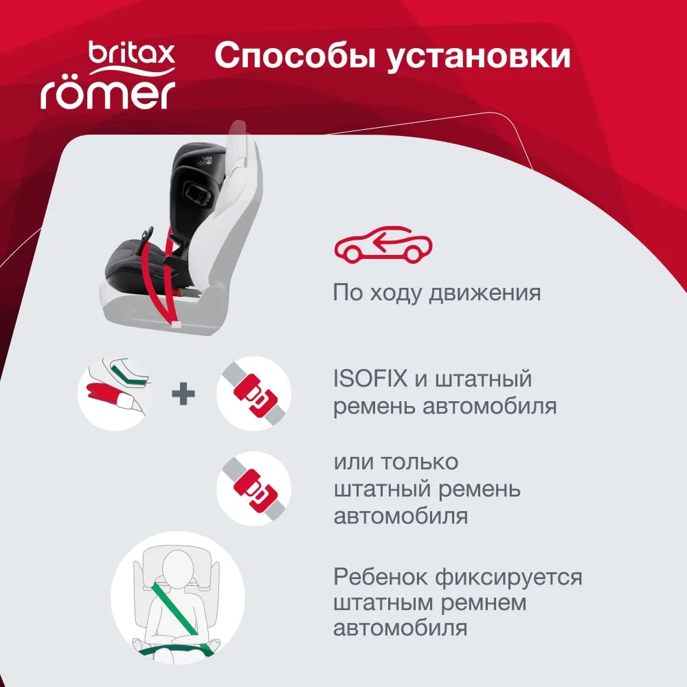 Детское автокресло KIDFIX i-SIZE. Фото №2 Детское автокресло KIDFIX i-SIZE. Фото №2