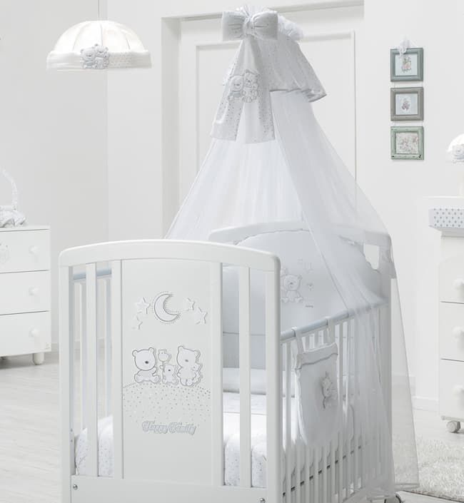 Балдахин тюлевый для изголовья Italbaby Happy Family. Фото №1