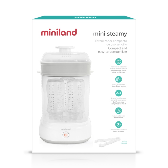 Компактный стерилизатор для бутылочек Mini Steamy. Фото №1 Компактный стерилизатор для бутылочек Mini Steamy. Фото №1