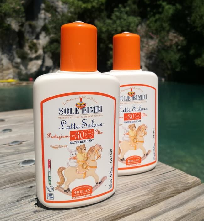 Солнцезащитное молочко с высоким фактором защиты SPF 30 (Sole Bimbi) - 125 мл.. Фото №1 Солнцезащитное молочко с высоким фактором защиты SPF 30 (Sole Bimbi) - 125 мл.. Фото №1