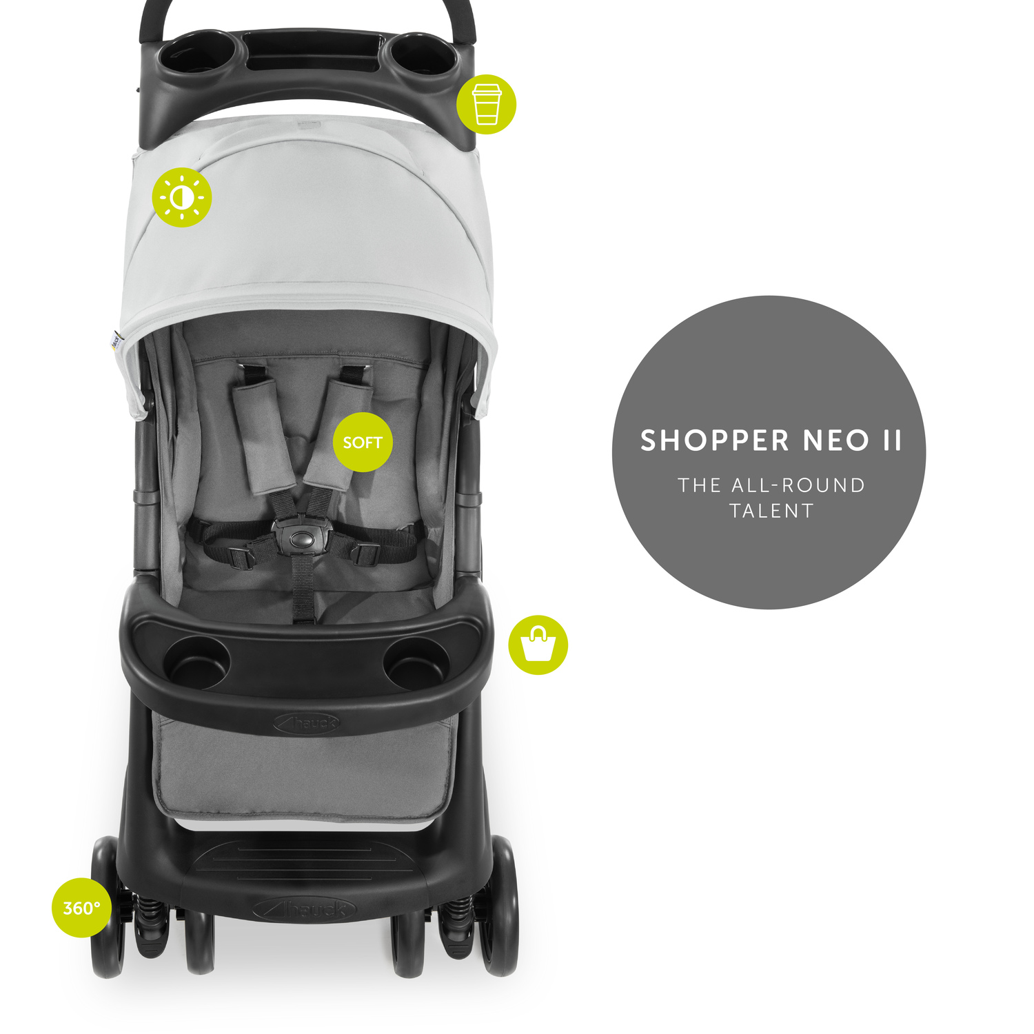 Прогулочная коляска Hauck Shopper Neo II. Фото №3