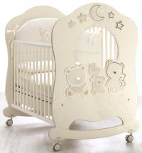 Детская кровать Italbaby Happy Family Oblo, крем Детская кровать Italbaby Happy Family Oblo, крем