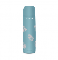 Детский термос для жидкостей Terra Thermos 500 мл,бирюзовый/пальмы	