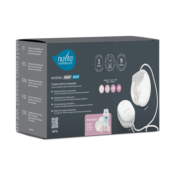 Трехфазный портативный электрический молокоотсос 1287W Materno Smart Wear. Фото №4 Трехфазный портативный электрический молокоотсос 1287W Materno Smart Wear. Фото №4