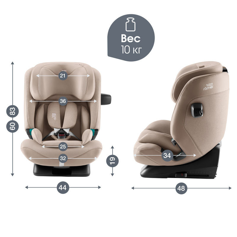 Детское автокресло Britax Roemer ADVANSAFIX PRO. Фото №5