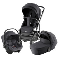 Комплект 3в1 коляска SMILE 5Z, Стиль | Карбоновый + автокресло BABY-SAFE CORE Темно-серый Комплект 3в1 коляска SMILE 5Z, Стиль | Карбоновый + автокресло BABY-SAFE CORE Темно-серый
