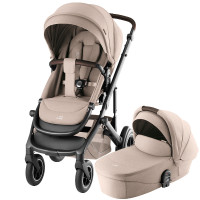 Детская коляска 2в1 Britax Roemer SMILE 5Z, Коллекция Стиль | Бежевый Детская коляска 2в1 Britax Roemer SMILE 5Z, Коллекция Стиль | Бежевый