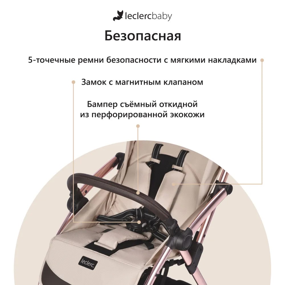 Прогулочная коляска Leclerc baby Influencer. Фото №10 Прогулочная коляска Leclerc baby Influencer. Фото №10