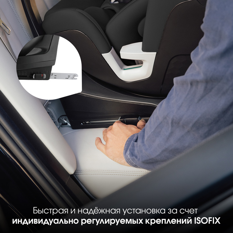 Детское автокресло SWIVEL 2 Classic | Space Black_DIS. Фото №5 Детское автокресло SWIVEL 2 Classic | Space Black_DIS. Фото №5