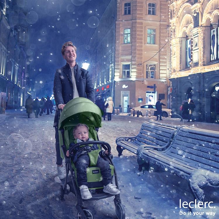 Прогулочная коляска Leclerc Baby Magic fold plus. Фото №15
