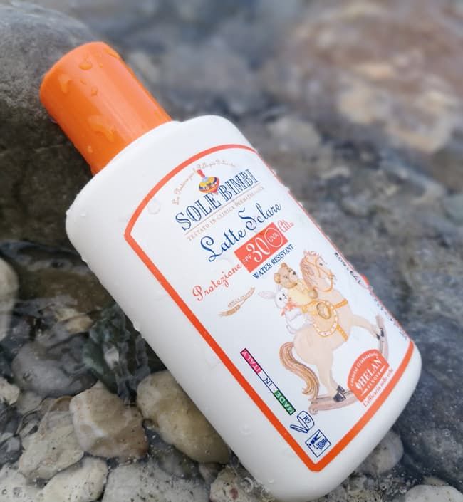 Солнцезащитное молочко с высоким фактором защиты SPF 30 (Sole Bimbi) - 125 мл.. Фото №2 Солнцезащитное молочко с высоким фактором защиты SPF 30 (Sole Bimbi) - 125 мл.. Фото №2