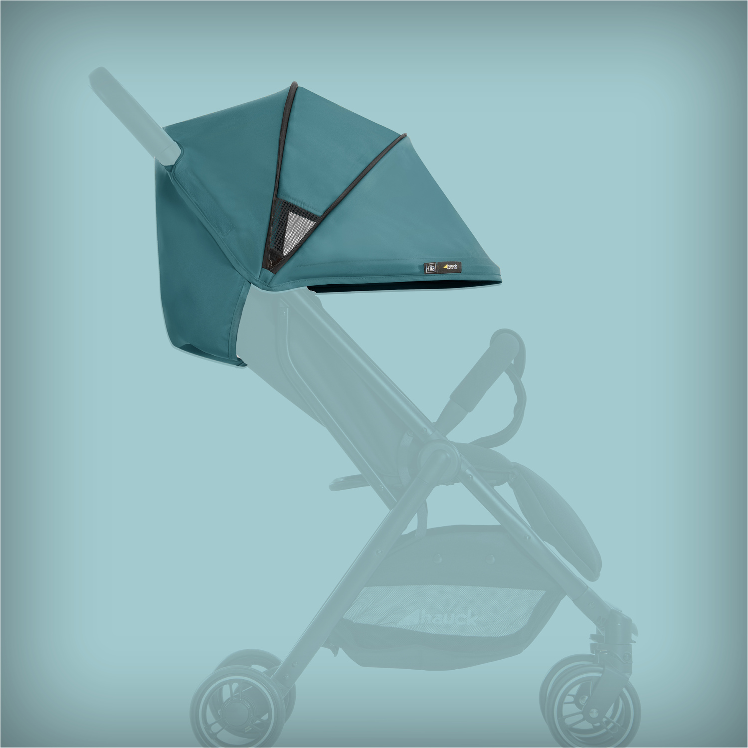 Капюшон сменный для коляски Hauck Swift X Petrol. Фото №1 Капюшон сменный для коляски Hauck Swift X Petrol. Фото №1