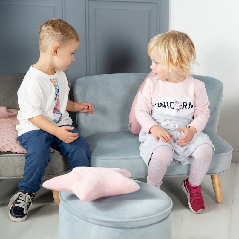 Детский велюровый диван Lil Sofa. Фото №3 Детский велюровый диван Lil Sofa. Фото №3
