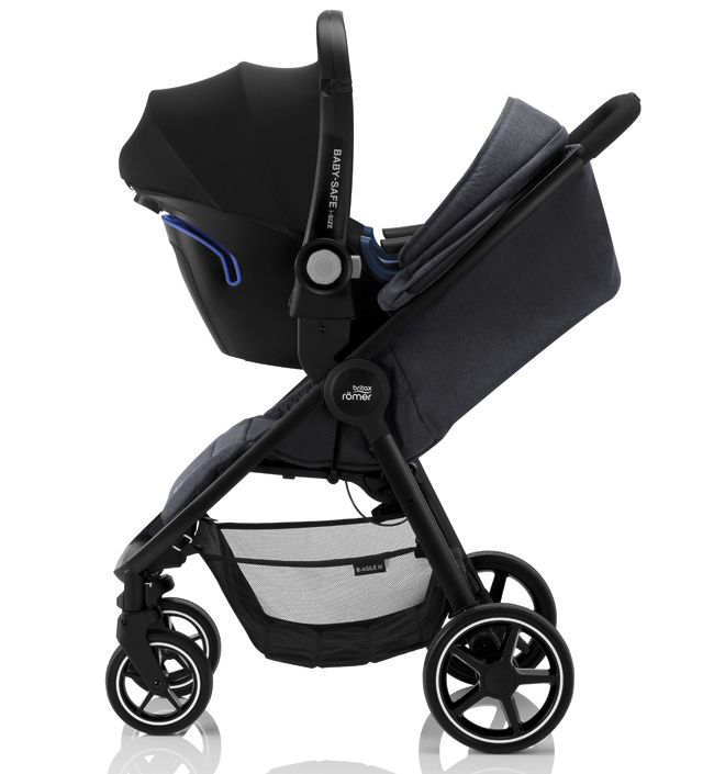 Адаптеры CLICK & GO® для установки спального блока и автолюльки Britax Roemer на B-Agile M. Фото №2 Адаптеры CLICK & GO® для установки спального блока и автолюльки Britax Roemer на B-Agile M. Фото №2
