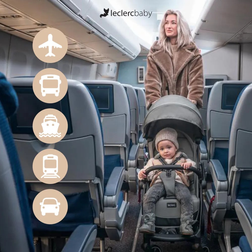 Прогулочная коляска Leclerc Baby Magic fold plus. Фото №6