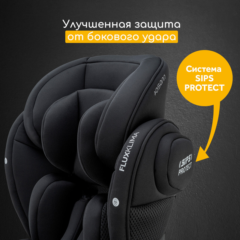 Детское автомобильное кресло Flux Isofix Klima. Фото №10 Детское автомобильное кресло Flux Isofix Klima. Фото №10