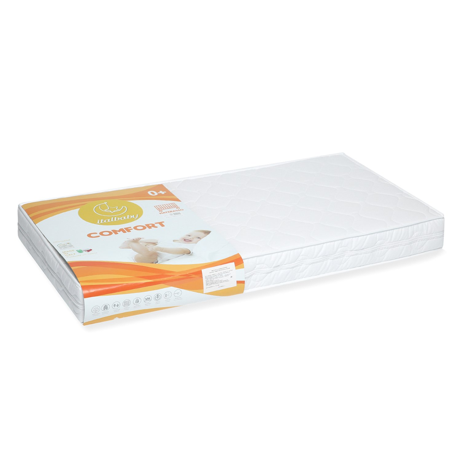 Матрас Babyterm Comfort 63х125, белый_. Фото №2 Матрас Babyterm Comfort 63х125, белый_. Фото №2