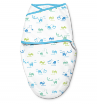 Конверт на липучке Swaddleme®Luxe Whisper Quiet, размер S/M, голубые/зеленые машинки_1 Конверт на липучке Swaddleme®Luxe Whisper Quiet, размер S/M, голубые/зеленые машинки_1