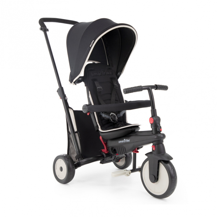 Трехколесный складной велосипед SmarTrike STR3, Черный