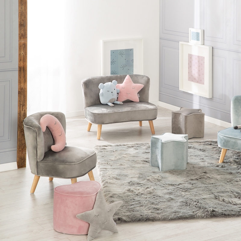 Детский велюровый диван Lil Sofa. Фото №6 Детский велюровый диван Lil Sofa. Фото №6