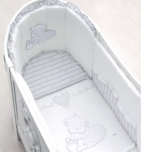 Комплект белья Italbaby из 5-и предметов для Love Oval, белый