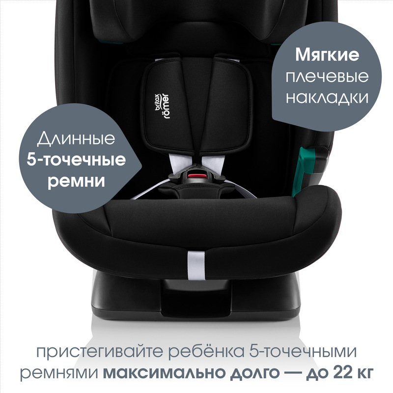 Детское автокресло Britax Roemer EVOLVAFIX. Фото №3 Детское автокресло Britax Roemer EVOLVAFIX. Фото №3