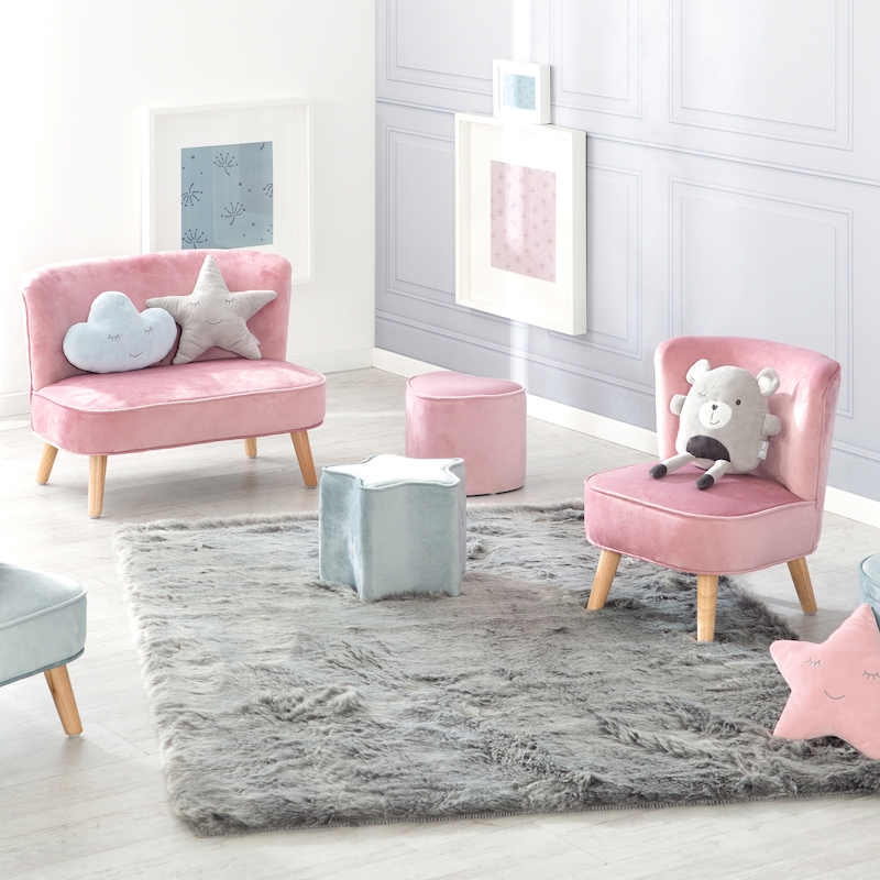 Детское велюровое кресло Lil Sofa. Фото №5 Детское велюровое кресло Lil Sofa. Фото №5