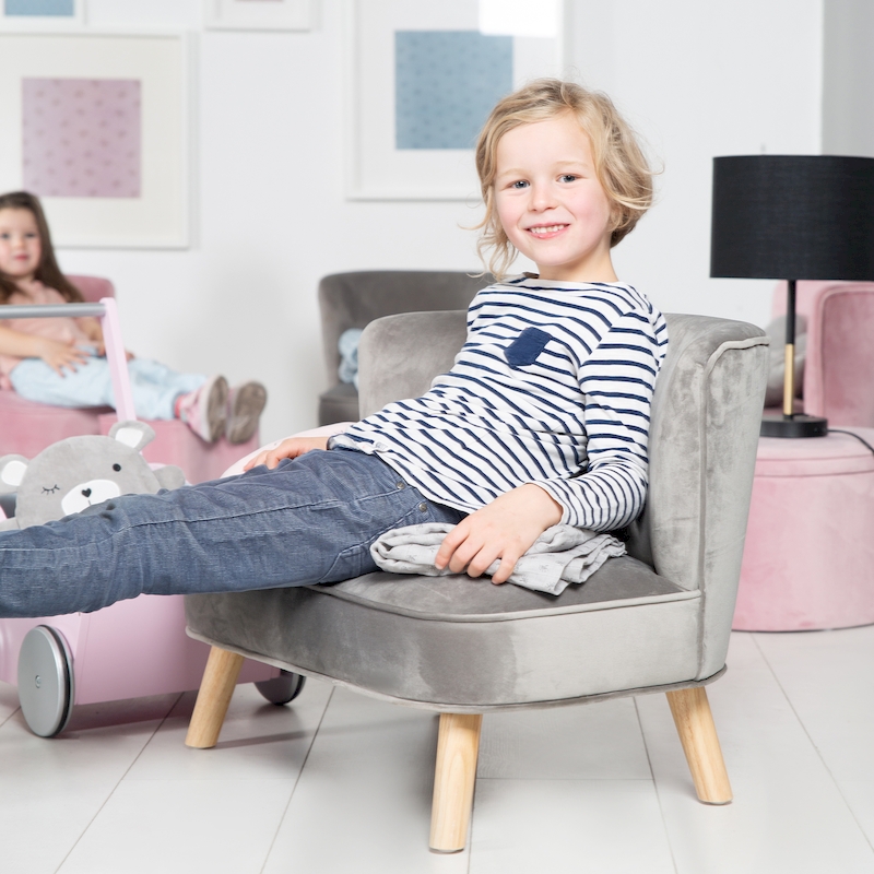 Детский велюровый диван Lil Sofa. Фото №3 Детский велюровый диван Lil Sofa. Фото №3