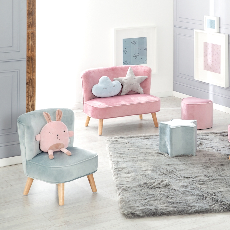Детское велюровое кресло Lil Sofa. Фото №5 Детское велюровое кресло Lil Sofa. Фото №5