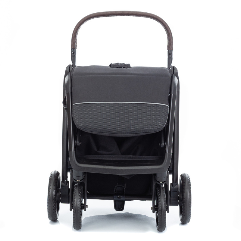 Детская прогулочная коляска KIDZI Breezy, Black_DIS. Фото №8