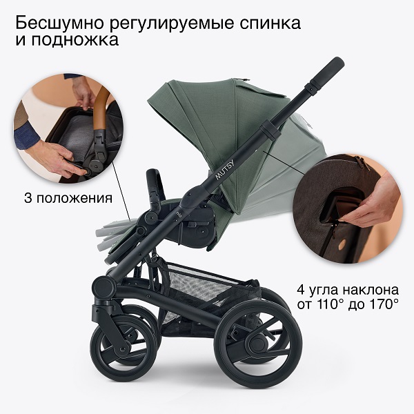 Детская коляска 2в1 Mutsy NIO. Фото №7 Детская коляска 2в1 Mutsy NIO. Фото №7