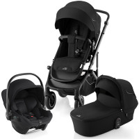 Комплект 3в1 коляска Smile 5Z Классика|Космический чёрный + автокресло BABY-SAFE CORE Космический чёрный Комплект 3в1 коляска Smile 5Z Классика|Космический чёрный + автокресло BABY-SAFE CORE Космический чёрный