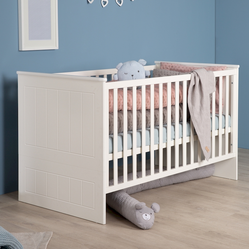 Детская кровать Sylt Baby 70х140, белый. Фото №3 Детская кровать Sylt Baby 70х140, белый. Фото №3