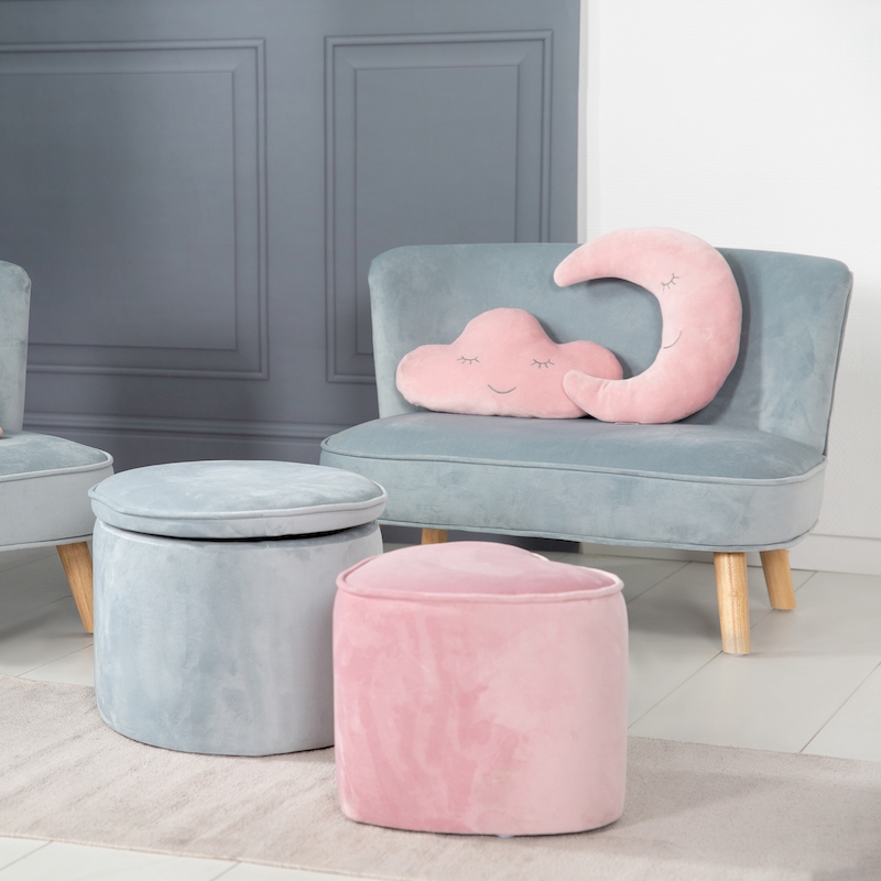 Детский велюровый диван Lil Sofa. Фото №6 Детский велюровый диван Lil Sofa. Фото №6