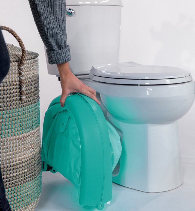 Детская ванна складная Fold Away Bath, бирюзовый. Фото №5 Детская ванна складная Fold Away Bath, бирюзовый. Фото №5