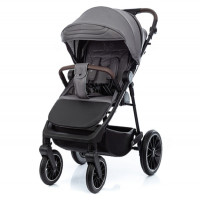 Детская прогулочная коляска KIDZI Storm, Серый Детская прогулочная коляска KIDZI Storm, Серый