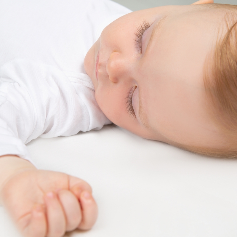 Хлопковая простыня на резинке safe asleep®, белый. Фото №2 Хлопковая простыня на резинке safe asleep®, белый. Фото №2