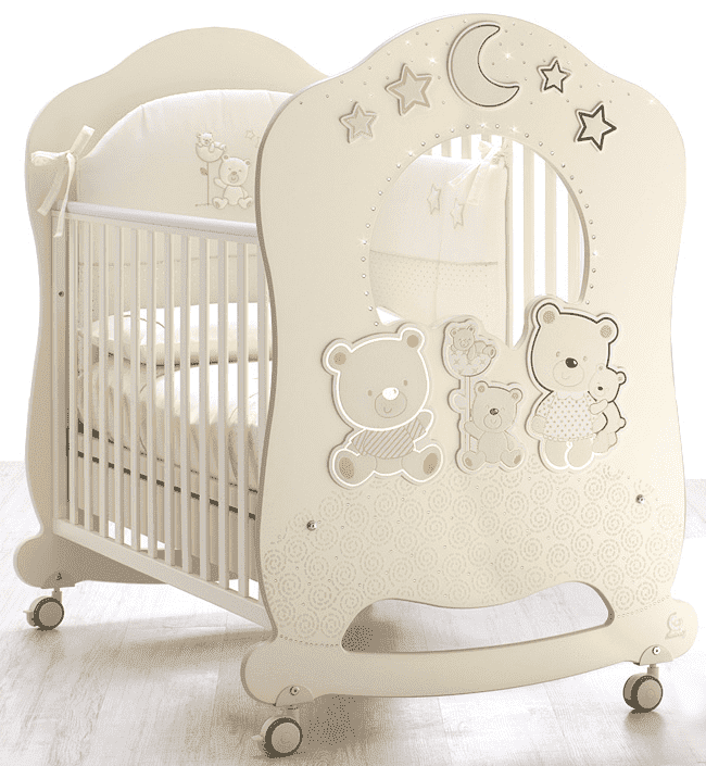 Комплект №1 Italbaby Happy family крем (кровать Happy Family Oblo, пеленальный комод, комплект белья, балдахин). Фото №1 Комплект №1 Italbaby Happy family крем (кровать Happy Family Oblo, пеленальный комод, комплект белья, балдахин). Фото №1