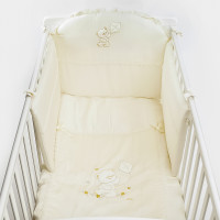 Комплект белья Italbaby из 5-и предметов Happy Bear, крем