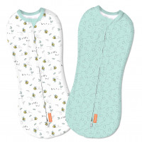 Набор конвертов на молнии Swaddlepod®, 2 шт, (Bzzz) Набор конвертов на молнии Swaddlepod®, 2 шт, (Bzzz)