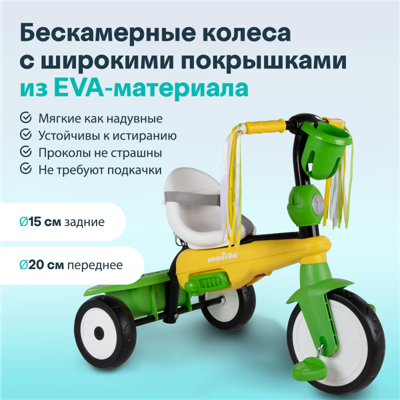 Трехколесный велосипед SmarTrike Breeze S. Фото №8