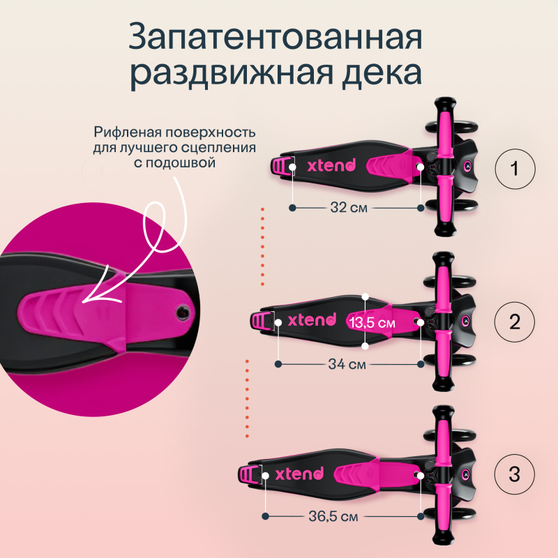 Растущий складной трехколесный самокат SmarTrike Xtend Scooter. Фото №9 Растущий складной трехколесный самокат SmarTrike Xtend Scooter. Фото №9