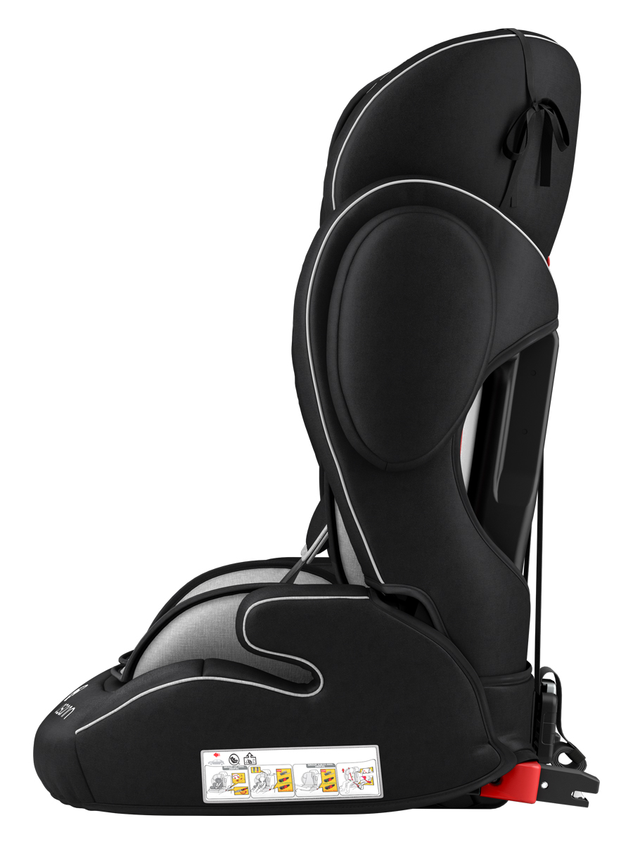 Детское автокресло FLUX ISOFIX Grey Melange_DIS. Фото №2