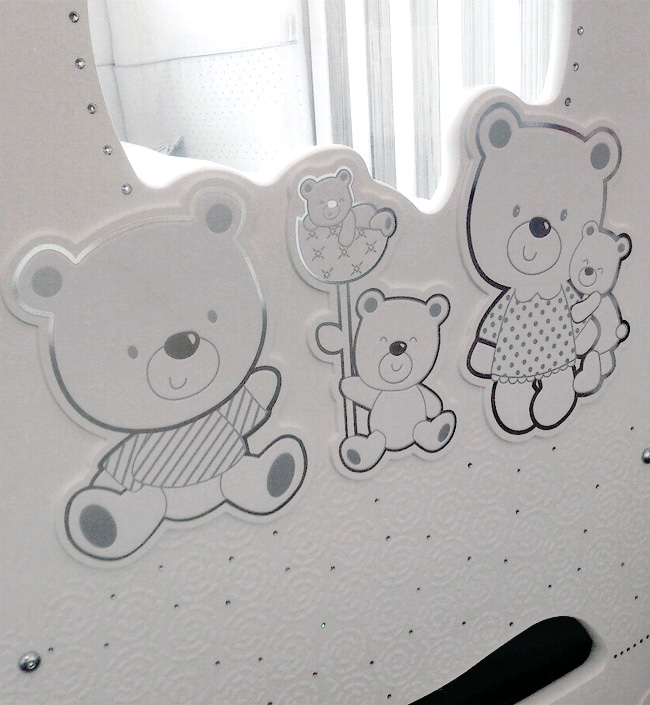 Кровать Italbaby Happy Family Oblo [154954]. Фото №1