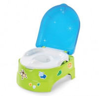 Горшок-подножка (2 в 1) My Fun Potty, салатово-голубой Горшок-подножка (2 в 1) My Fun Potty, салатово-голубой