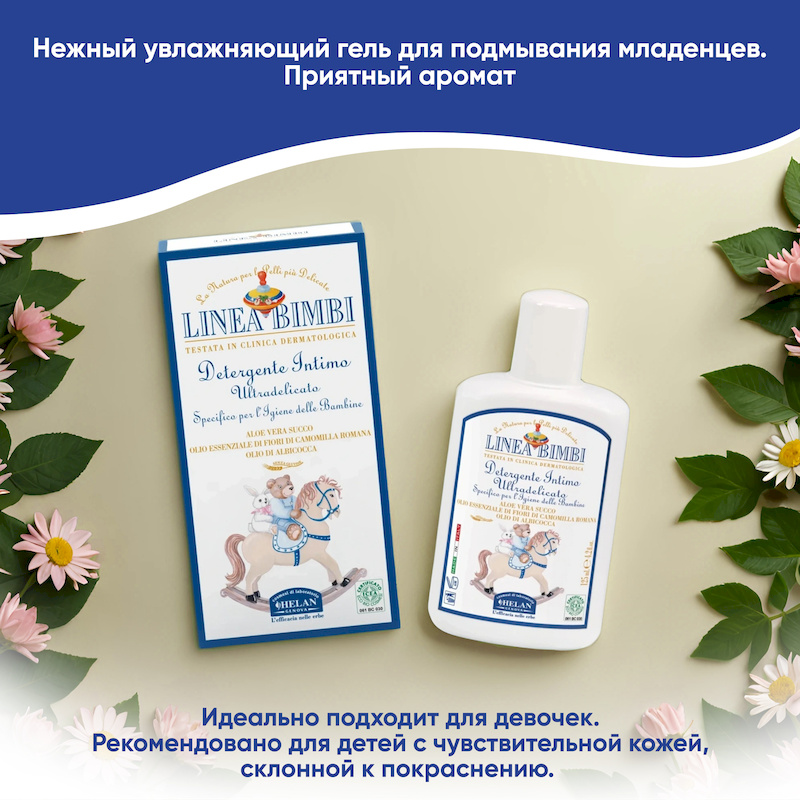 Детское очищающее средство для интимной гигиены, 125 мл.. Фото №4 Детское очищающее средство для интимной гигиены, 125 мл.. Фото №4