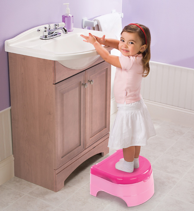 Горшок-подножка (2 в 1) My Fun Potty, розовый. Фото №3