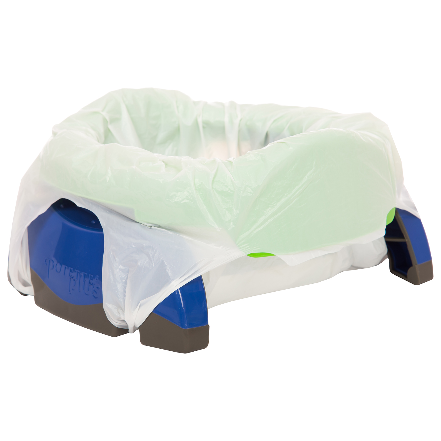 Складной дорожный горшок Potette Plus + 10 пакетов. Фото №2 Складной дорожный горшок Potette Plus + 10 пакетов. Фото №2